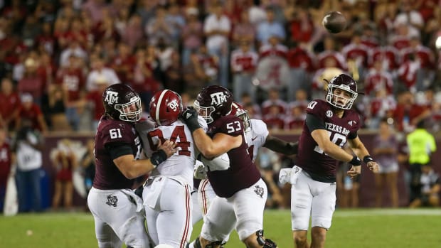 Zack Calzada Passes Versus Alabama